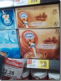 International Delight Creamer–$1.73
