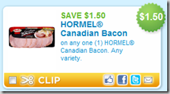 Hormel Canadian Bacon