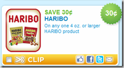 Reset Printable for Haribo Gummi Bears!