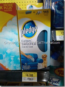 Pledge Fabric Sweeper for Pet Hair