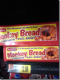 $.55 off Bridgford Monkey Bread!