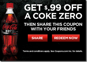 FREE Coke Zero!