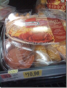 Save $3 on Hormel Party Trays!