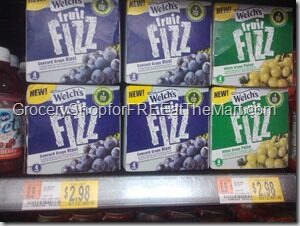 Welch’s Fruit Fizz for $.98!