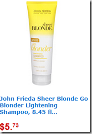 John Frieda Hair Color for $4.23!