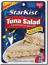 Starkist Tuna Pouches for $.58!