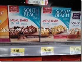South Beach Meal Bars Just $4.98!
