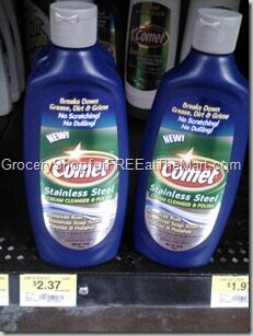 Comet Stainless Steel Polish Just $1.57!