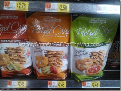 Pretzel Crisps Just $1.48 a Bag!