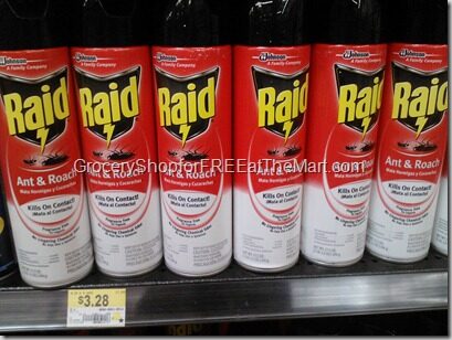 Raid Bug Spray Just $2.28!
