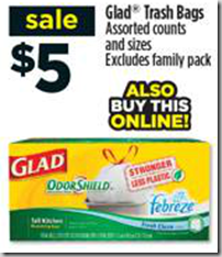 Glad Trash Bags Just $4 at Walmart or Dollar General!
