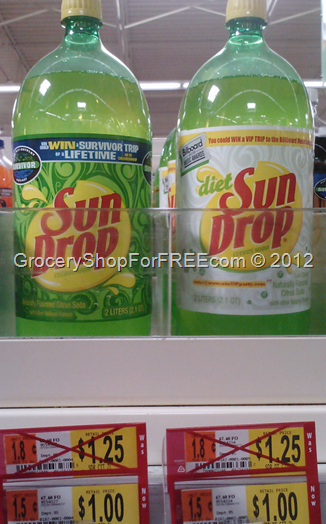 FREE Sun-Drop 2-Liter At Walmart!