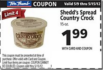 Country Crock Spread Just $.99!