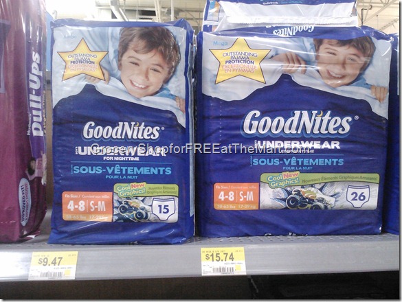 Goodnites Underwear Just $7.47!
