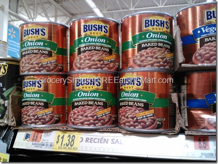 Bush’s Baked Beans Just $.88!