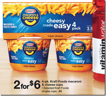 Kraft Mac & Cheese Just $.50 a Cup!