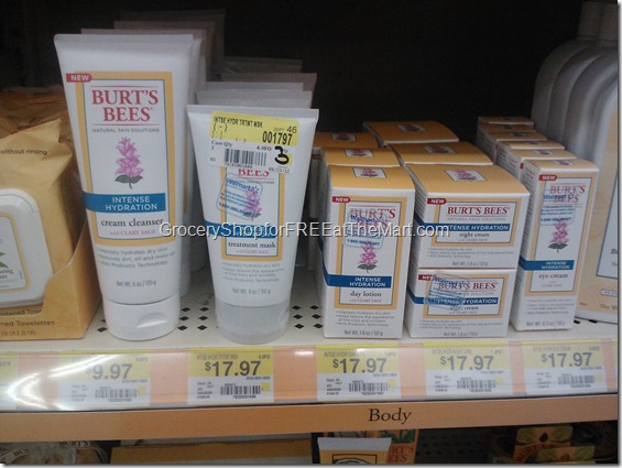 New High-Dollar Coupon for Burt’s Bees Intense Hydration Products!