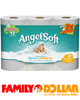 Just Released! $1.00 off off Two (2) Angel Soft 6 Double Rolls (