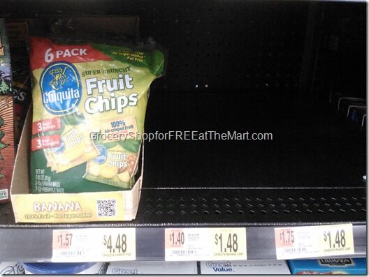Chiquita Fruit Chips Just $1.13!