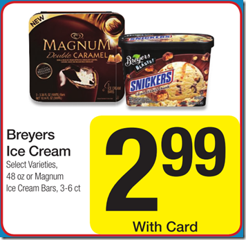 Breyer’s Ice Cream Just $2.24!