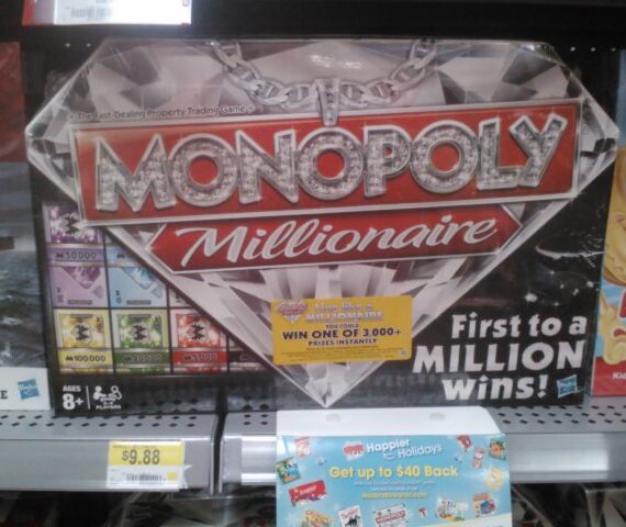 Half Price Toy: Monopoly Millionaire Just $4.88!