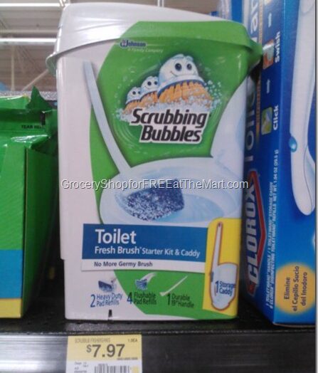 New High-Dollar Coupon for Scrubbing Bubbles Fresh Brush Kit!