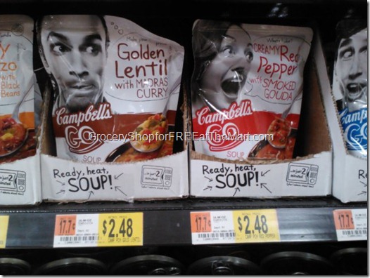 Campbell’s Go Soup Just $1.48 at Walmart!
