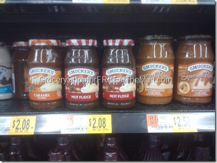 Smucker’s Toppings Just $1.33!