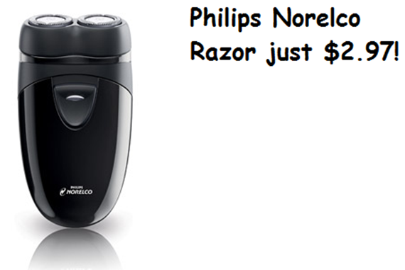 Philips Norelco Travel Razor Just $2.97!