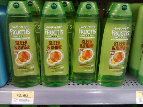 Garnier Fructis Shampoo Just $1.96 a Bottle at Walmart!