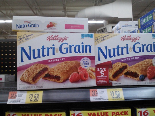 Save $1 on Nutri-Grain Bars!