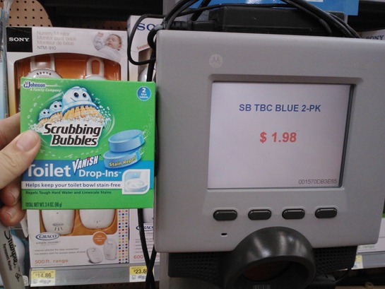 Scrubbing Bubbles Products Starting at $1.48 at Walmart!