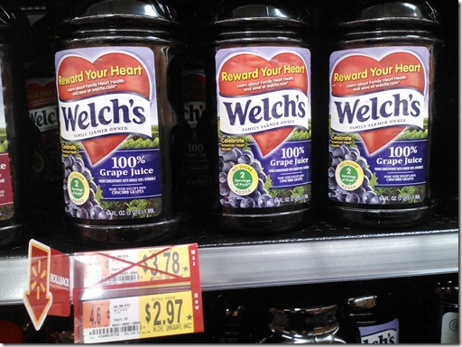 New Coupons for Welch’s Grape Juice!