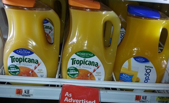 New Coupon for Tropicana 89oz Bottles!
