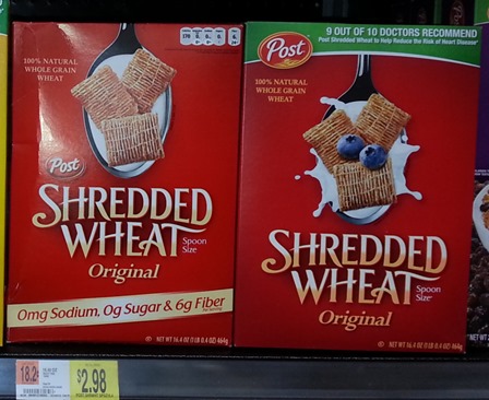 Post Shredded Wheat