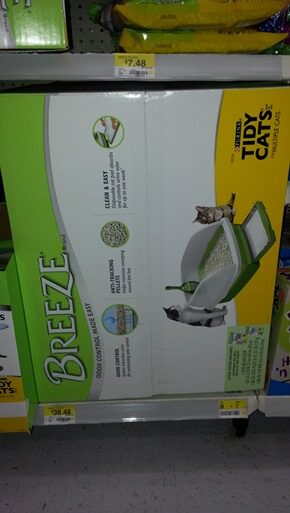Save $10 on The Tidy Cats Breeze Cat Litter System!