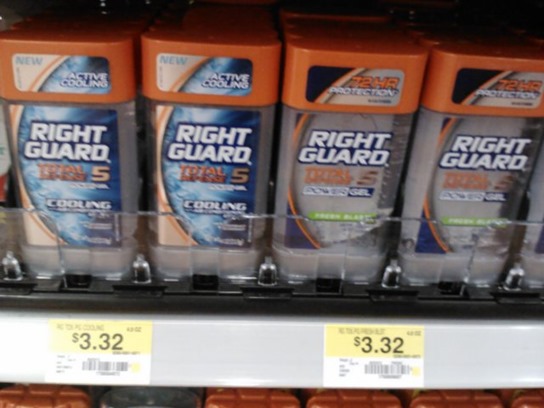 Right Guard TD5 Deodorant Just $2.32!