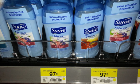 Suave Deodorant Just $.72