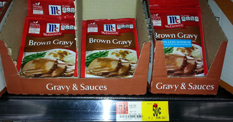 McCormick Gravies Just $.23