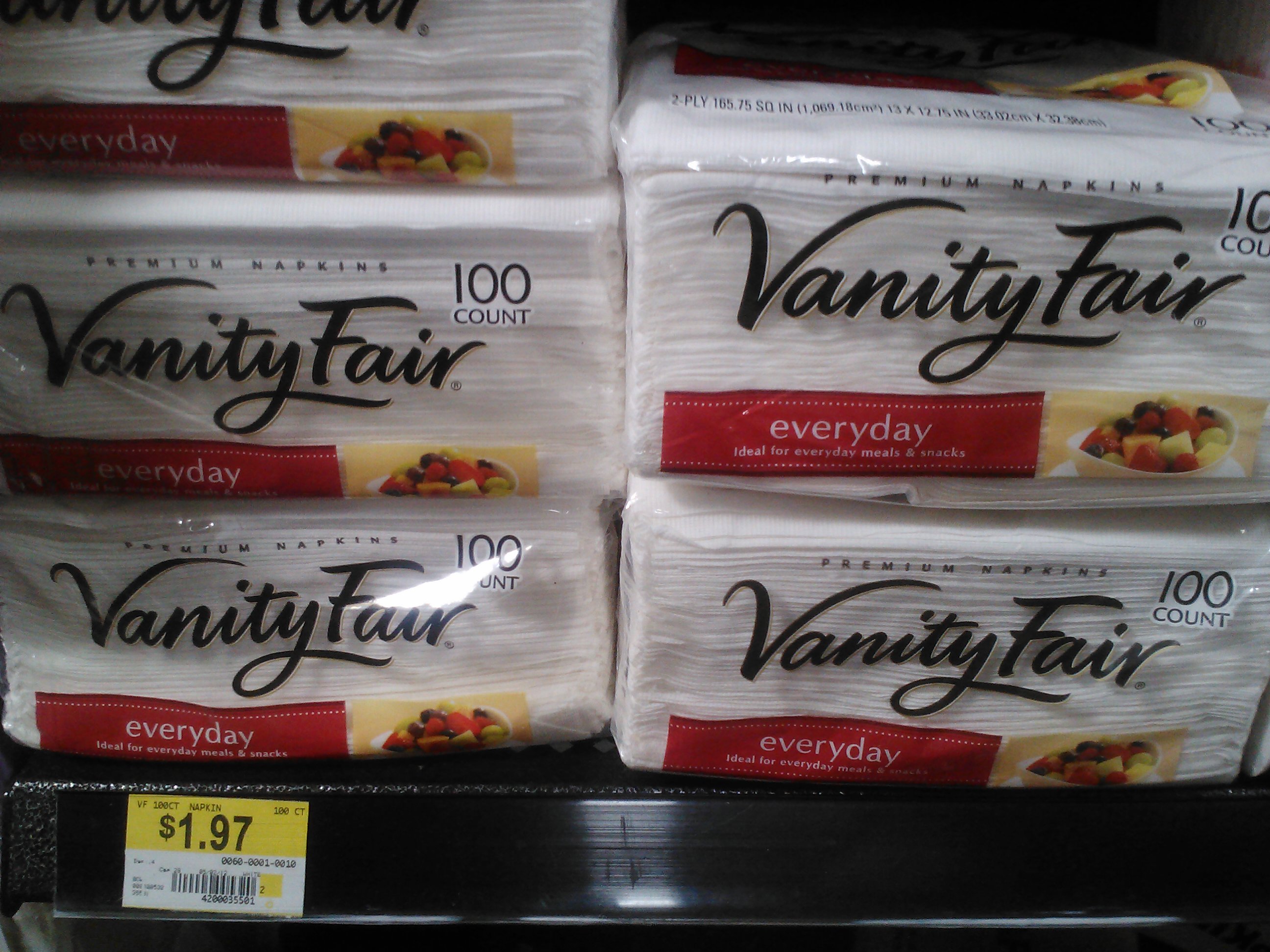 Vanity Fair Napkins Just $1.47!