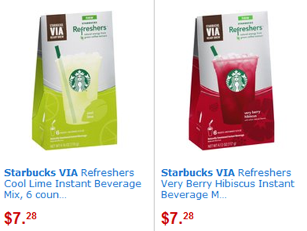 Starbucks Via Refreshers Just $5.78 a Box at Walmart!