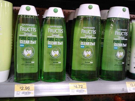 Garnier Fructis Shampoo or Conditioner Just $1.96 at Walmart!