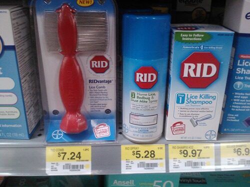 RID Head Lice Products Starting at $3.28 at Walmart