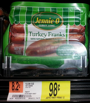 Walmart Coupon Matchup: Jennie-O Turkey Franks Just $.43