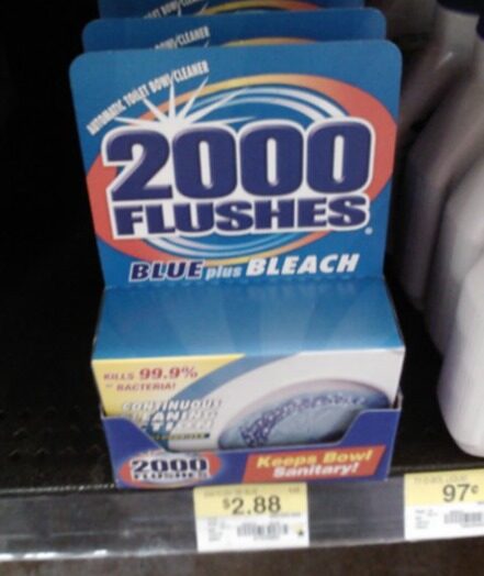 2000 Flushes Just $1.88 at Walmart!