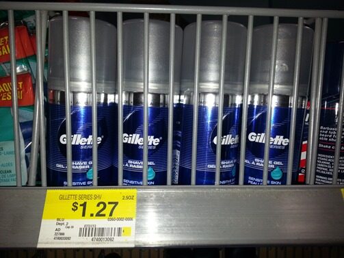 *NEW* BIG Overage on Gillette Trial Shave Cream at Walmart!