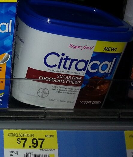 Save $2 on Citracal Chocolate Chews!