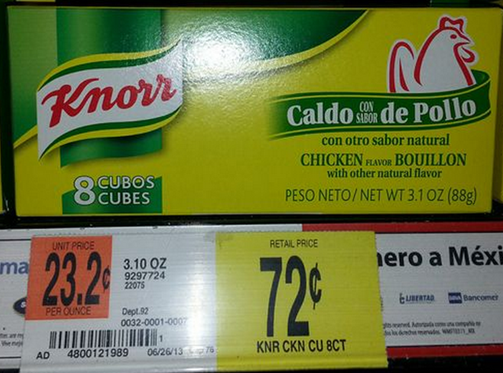 Walmart Coupon Matchup:  Knorr Bullion Cubes Just $.37!