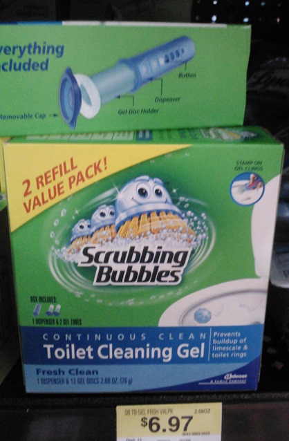 Scrubbing Bubbles Toilet Cleaning Gel 