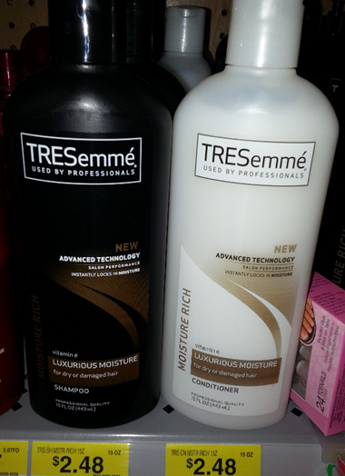 Walmart Coupon Matchup: FREE PLUS Overage Full Size TRESemme Shampoo & Conditioners